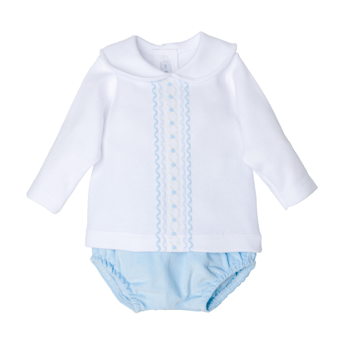 Pagliaccetto Antas celeste Calamaro baby